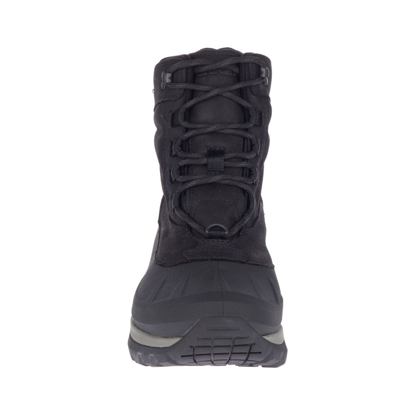 Bottes Merrell Thermo Slush Mid Shell Waterproof Noir Homme | M.S.JMUI